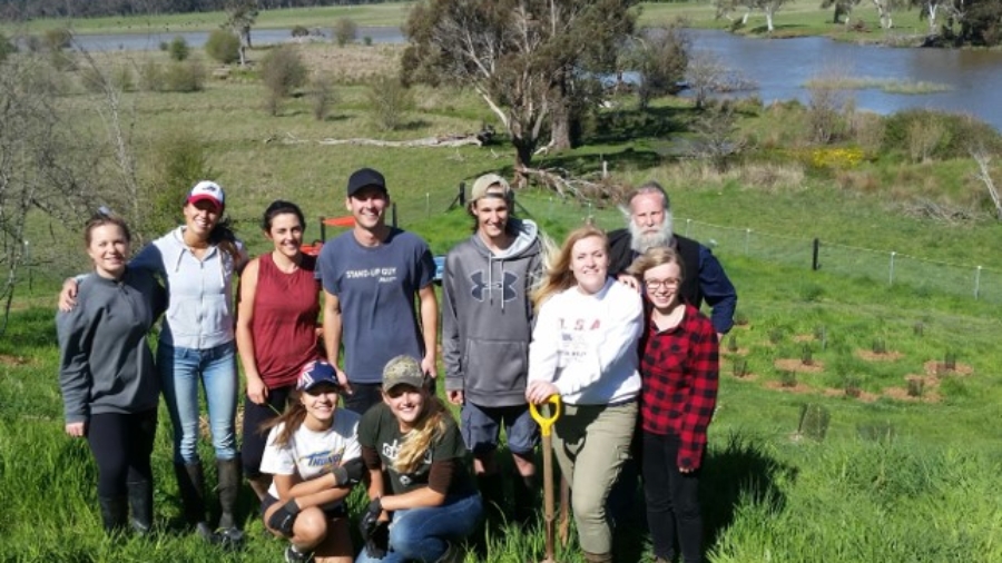 Capernwray students planted trees in October 2016