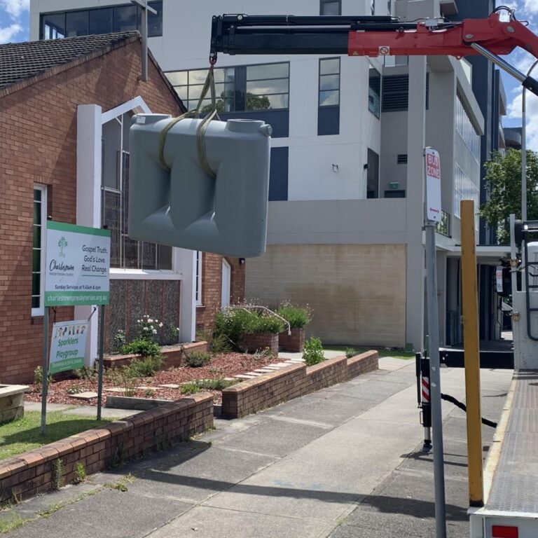 Charlestown Pressy water tank